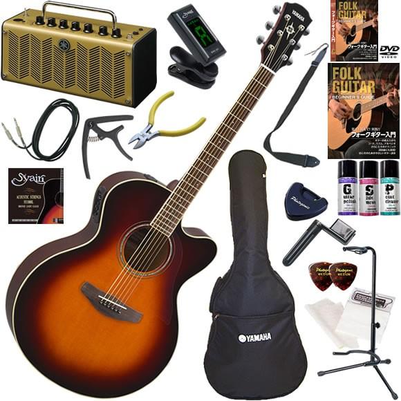 YAMAHA ヤマハ　CPX600/OVS エレアコ 初心者セット レトロなデザインで多機能・高音質...