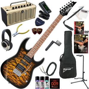 エレキギター 初心者 入門セット Ibanez アイバニーズ GRX40/BKN 多  