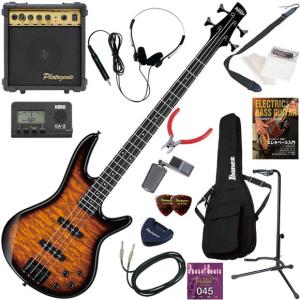 Ibanez（アイバニーズ） GSR280QA/TMS エレキベース 初心者セット 10w
