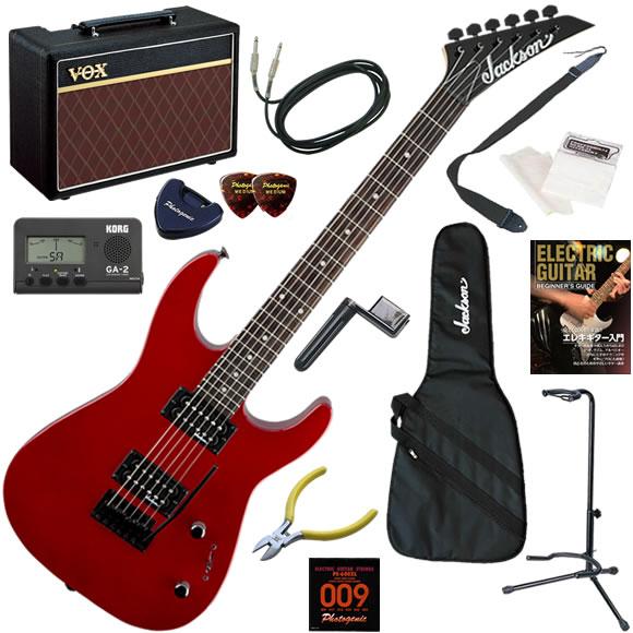 Jackson ジャクソン JS11/MRD  エレキギター 初心者セット 人気のVOX Pathf...