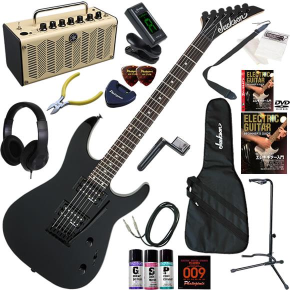 Jackson ジャクソン JS12/GBK エレキギター 初心者セット 多機能・高音質のYAMAH...