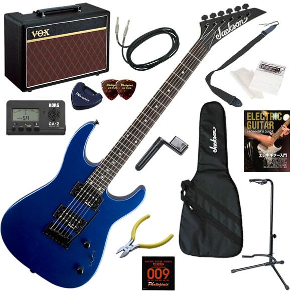 Jackson ジャクソン JS12/MBL  エレキギター 初心者セット 人気のVOX Pathf...