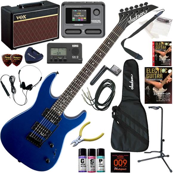 Jackson ジャクソン JS12/MBL  エレキギター 初心者セット VOX Pathfind...