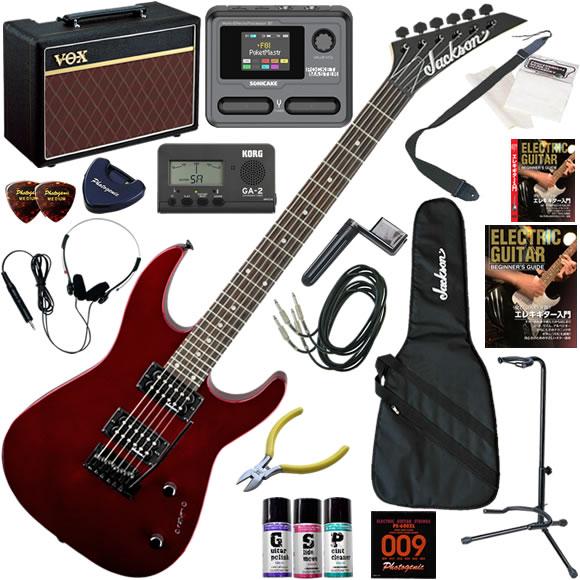 Jackson ジャクソン JS12/MRD  エレキギター 初心者セット VOX Pathfind...