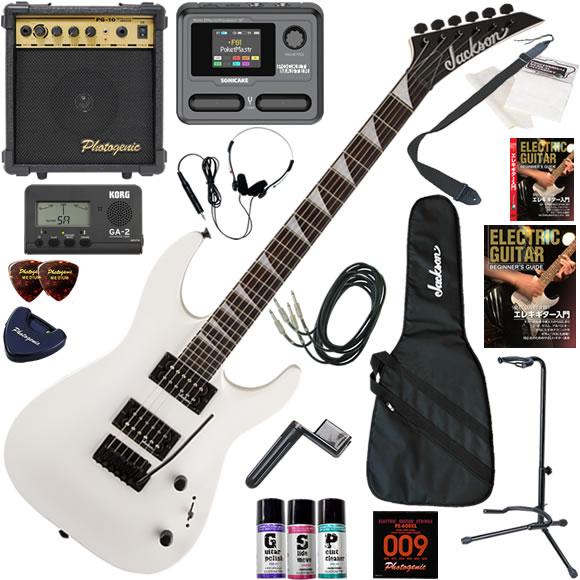 Jackson ジャクソン JS22 DKA/SW エレキギター 初心者セット マルチエフェクターも...
