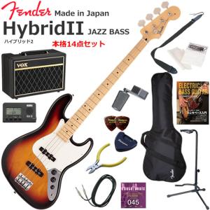 Fender（フェンダー） Made in Japan Hybrid II Jazz Bass/BLK/M