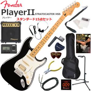 Fender（フェンダー） PlayerII Stratocaster HSS/BLK/M エレキギター