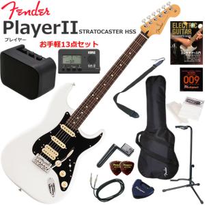 Fender（フェンダー） PlayerII Stratocaster HSS/BLK/M エレキギター