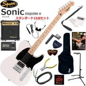 Squier スクワイヤー Squier Sonic Stratocaster HSS/BLK エレキギター