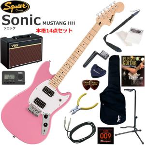 Squier スクワイヤー Squier Sonic Stratocaster HSS/BLK エレキギター