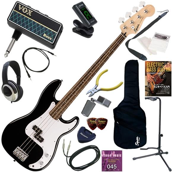 Squier スクワイヤー Squier Sonic Precision Bass/BLK  エレキ...