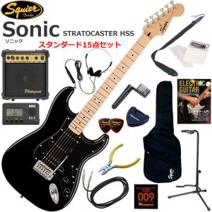 Squier スクワイヤー Affinity Strat/BLK エレキギター 初心者セット