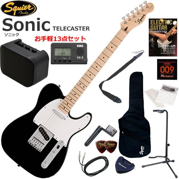 Squier スクワイヤー Squier Sonic Telecaster/BLK エレキギター 初...