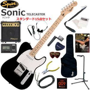 Squier スクワイヤー Squier Sonic Stratocaster HSS/BLK エレキギター
