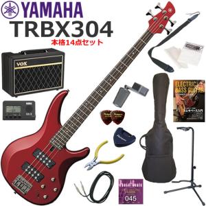 YAMAHA（ヤマハ） TRBX304/BL エレキベース 初心者セット 人気のVOX