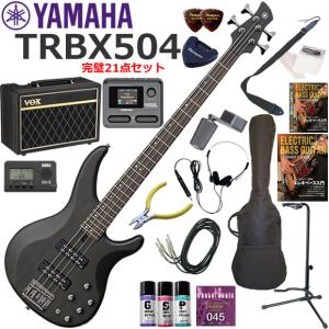 YAMAHA（ヤマハ） TRBX504/TBR エレキベース 初心者セット VOX