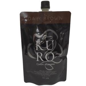 Mee color クリームシャンプー ブラックダークブラウン350g 白髪染め Natumee 白髪染め シャンプー オールインワン オーガニック ミー