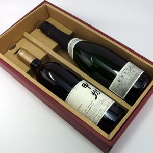 ワイン用ギフト箱）スパークリングワイン2本入/50枚入（K-378） : 箱の