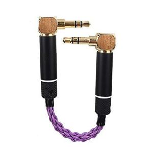 Woodhifi ak8zgg3L3L オーディオケーブル ステレオケーブル ステレオミニプラグ 3.5mm 3極 →3.5mm 3極 オス-オス 両