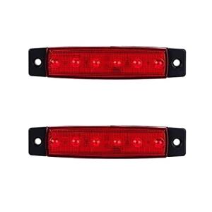 Askelich サイドマーカー ランプ LED 24V 12V トラック デコトラ ドレスアップ 高輝度 防水 IP65 イルミネーション 5色 2