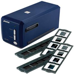 Plustek OpticFilm 8100 ＋追加フォルダーセット 高解像度フィルムスキャナー 白色LED採用 7200dpi USB接続