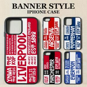 iPhone -  ENGLAND SLOGAN BANNER FOOTBALL CITY サッカー クラブ シティ ラベル ケース  ユニフォーム モチーフ