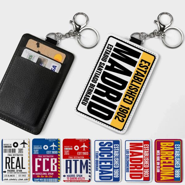 CARD CASE -La liga Real Madrid Barcelona FC  iPhon...
