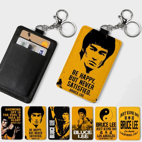 カードケース  キーホルダー  パスケース - BRUCE LEE ブルースリー ケース 財布 カー...