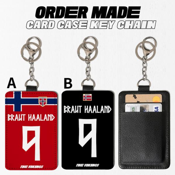ノルウェー代表 オーダーメイド カードケース パスケース 背番号 サッカー