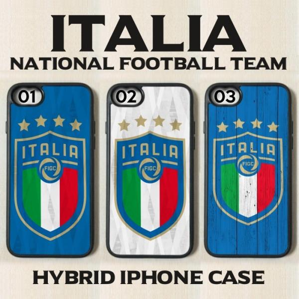 iPhone - イタリア Italy サッカー 代表 ナショナル A チーム サポーター カバー