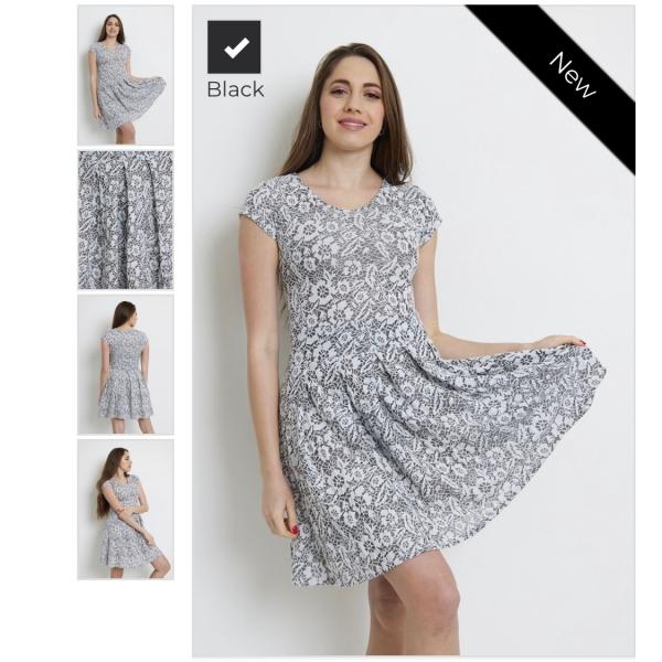 Revd'elle no.143 フランス製 パリ ジャージーワンピース  半袖 2022年