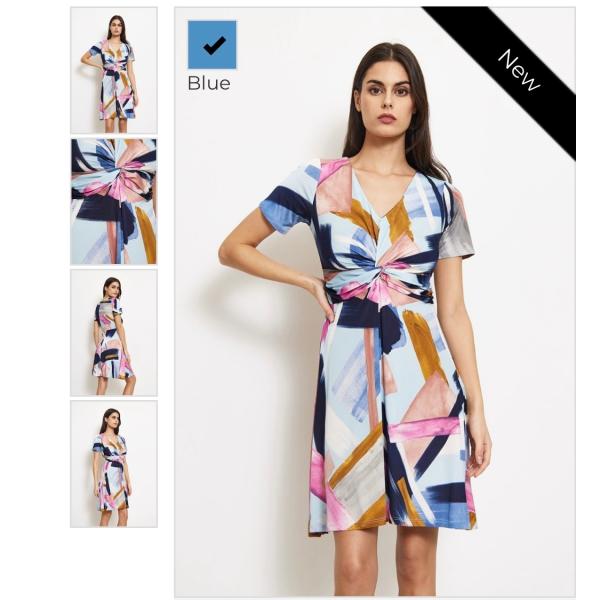 Revd'elle no.145 フランス製 パリ ジャージーワンピース  半袖 2022年