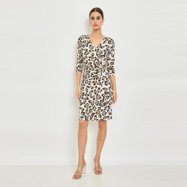 Revd'elle no.151 フランス製 パリ ジャージーワンピース  7分袖 2022-202...