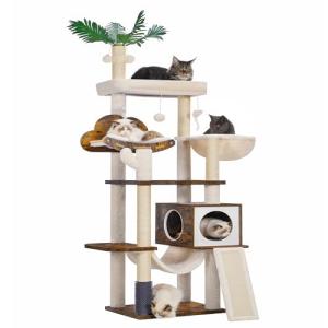 Hebly Wood Cat Tree for...の詳細画像1