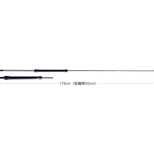 RHM8B 第一電波(ダイヤモンド) 7〜50MHz帯広帯域ハンディーアンテナ【生産完了品】