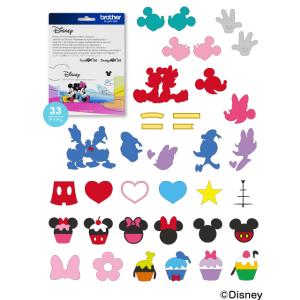 ブラザー スキャンカット ミッキーと仲間たち アップリケパターンコレクション１ CADSNP03 S...