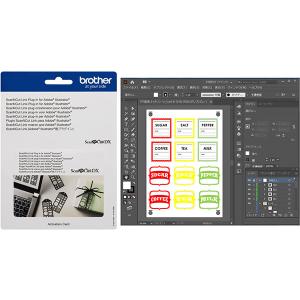 ブラザー brother ScanNCut Link（Adobe Illustrator用プラグイン） CADXSNCLNK1 スキャンカット カッティングマシン 消耗品 アクセサリー