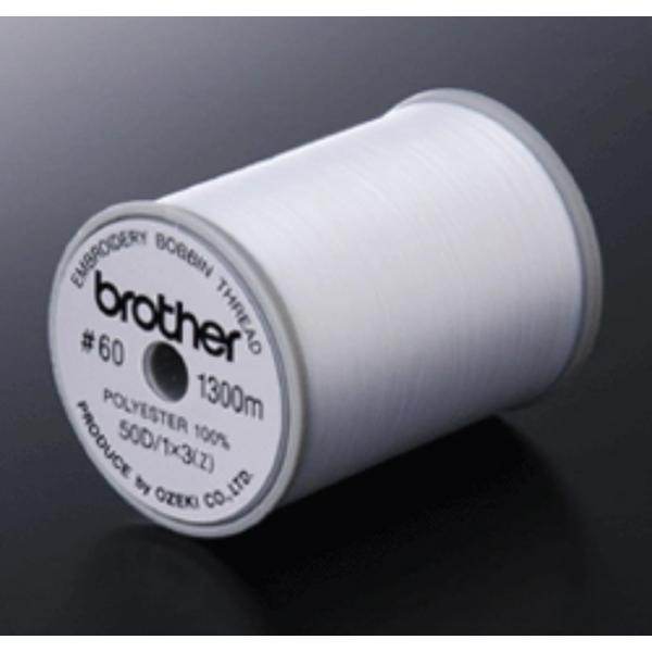 ブラザー 刺しゅう用下糸 白色 1300m巻 EBT02【メーカーお取り寄せ商品】