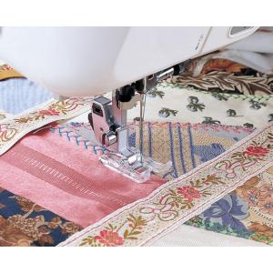 ブラザー 透明ジグザグ押え(水平釜用) F023N ブラザーミシン用【メーカーお取り寄せ商品】