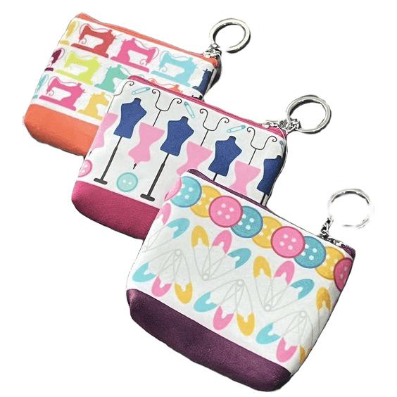 ソーイングジッパーポーチ Sewing Zipper Pouch 手芸ポーチ ソーイング 手芸 縫製...