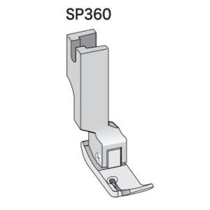 左片細自由押え SP360 SUISEI スイセイ ジッパー・ファスナー用押え金 細幅 押金 工業用...