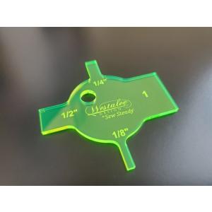 スペーシング ゲージ パッチワーク ペーパークラフト キルト ソーイング 手芸 縫製 裁縫 ハンドメ...