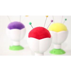 チューリップピンクッション【1個パック】パッチワーク キルト ソーイング 手芸 縫製 裁縫 ハンドメ...