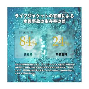 ライフジャケット ベルト型 9カラー ウエスト...の詳細画像1