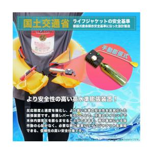 ライフジャケット ベルト型 9カラー ウエスト...の詳細画像2