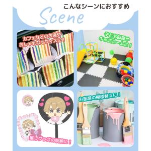 3段 カラフル カラーボックス 収納ボックス ...の詳細画像3