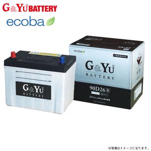 スズキ カルタス GA11S G&Yu ecoba バッテリー 1個 44B19L