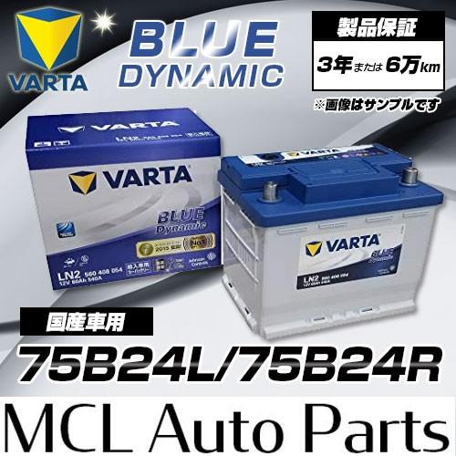 75B24L  75B24R 世界シェアNO.1バッテリー クラリオス VARTA BLUE　バルタ...