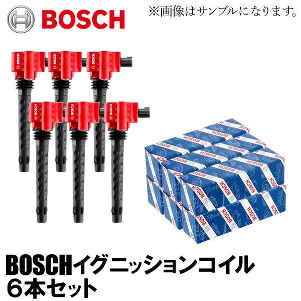 BOSCH イグニッションコイル 6本 ステージア NM35 HM35 PM35 PNM35 ニッサ...