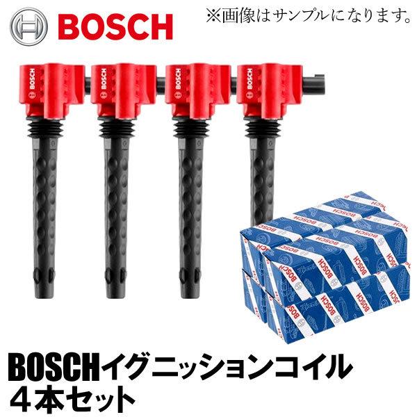 BOSCH イグニッションコイル 4本セット ラフェスタ B30 NB30 ニッサン 22448-1...